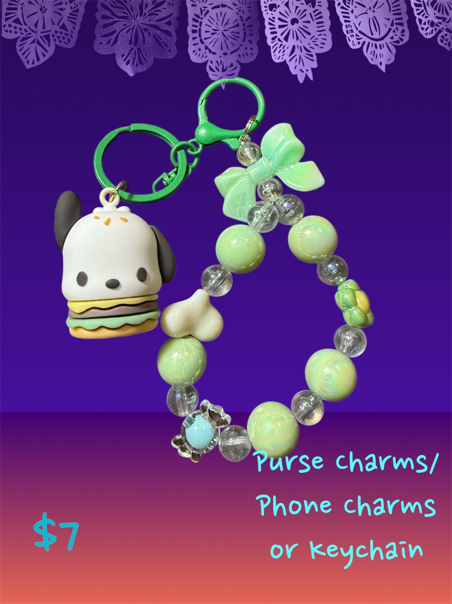 Purse/Phone Charms/Keychain