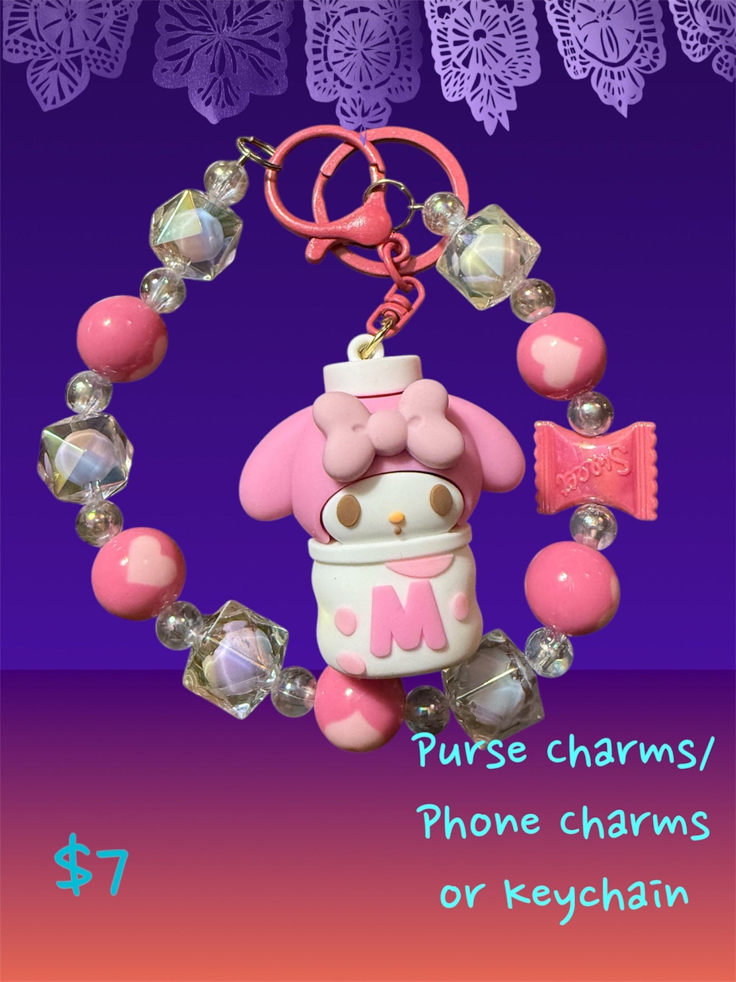 Purse/Phone Charms/Keychain